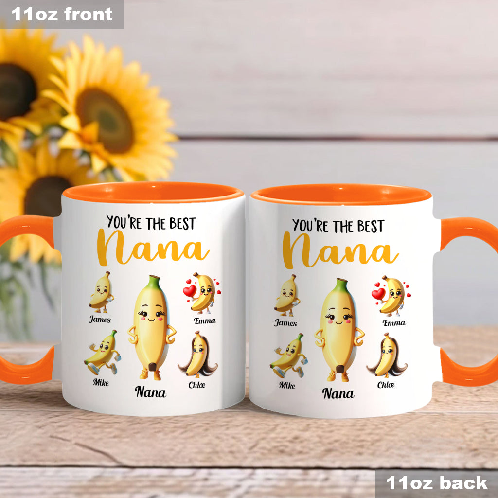 Beste Oma aller Zeiten - Personalisierte Tasse mit Oma-Akzent