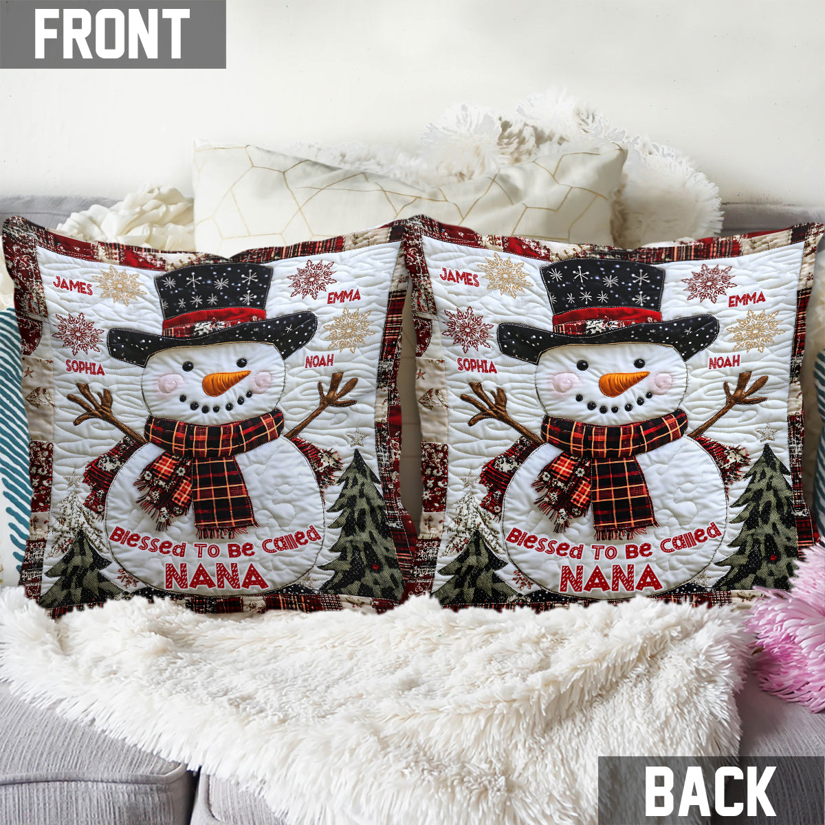 Nana Grandma Gigi - Personalisiertes Oma-Kissen