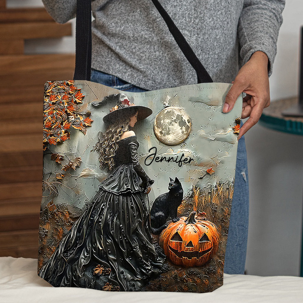 Beautiful Witch - Personalized Witch Tote Bag