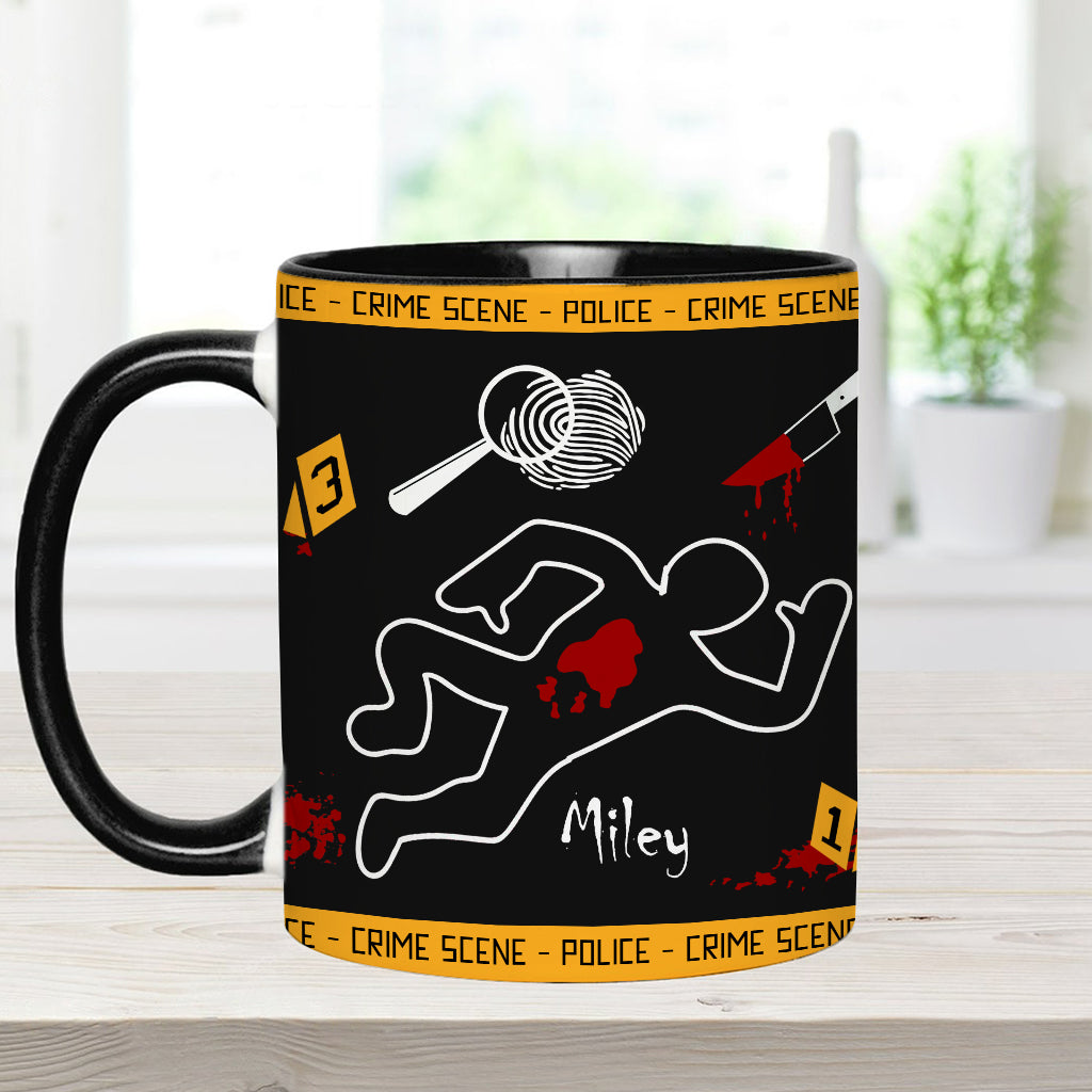 Das ist meine Tasse zum True-Crime-Schauen – personalisierte Tasse