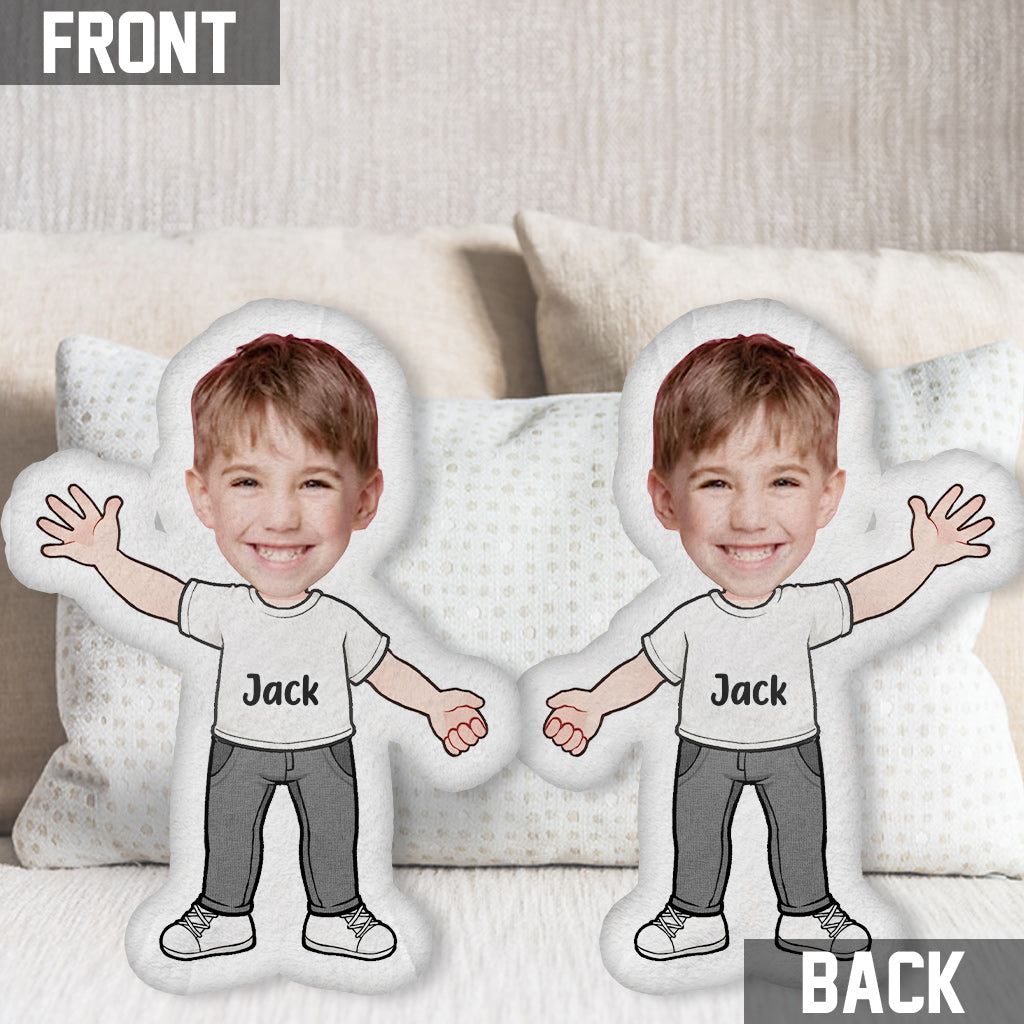 Grandma's Cuties - Personalized Grandma Shaped Pillow