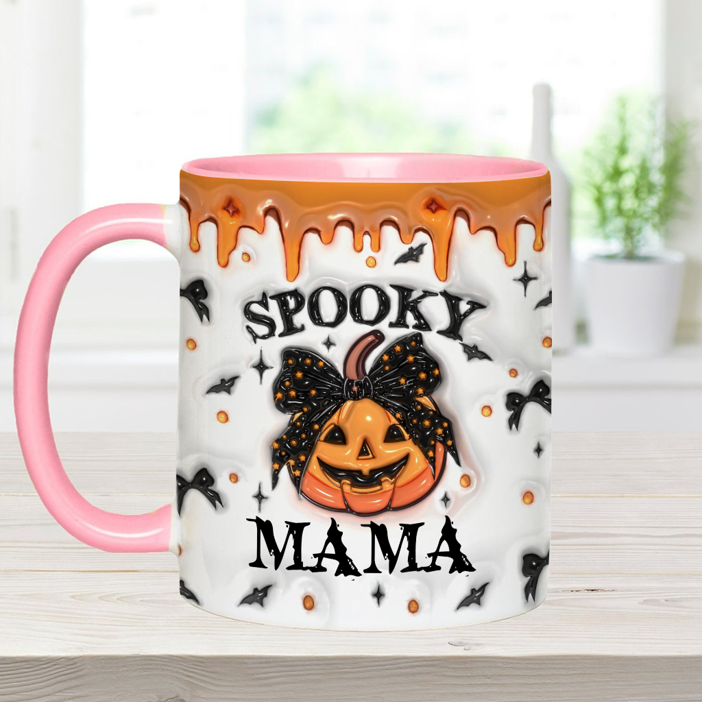 Gruselige Mama Oma Nana - Geschenk für Mama - Personalisierte Tasse mit Akzent
