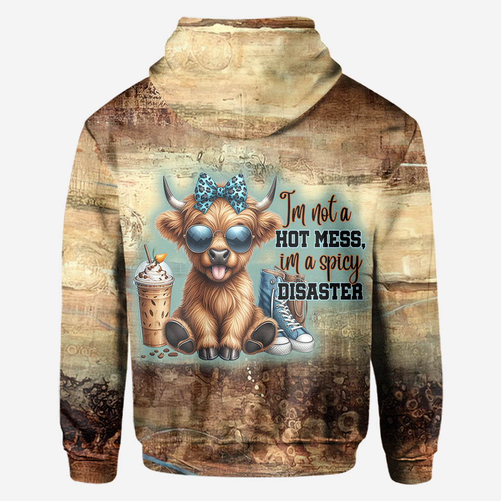 I'm Not A Hot Mess - Personalized All Over Shirt