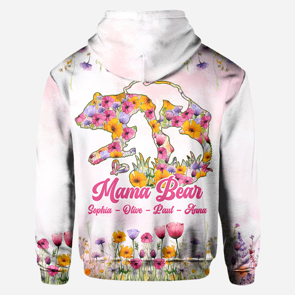 Mama Bär - Personalisiertes Mutter-Shirt