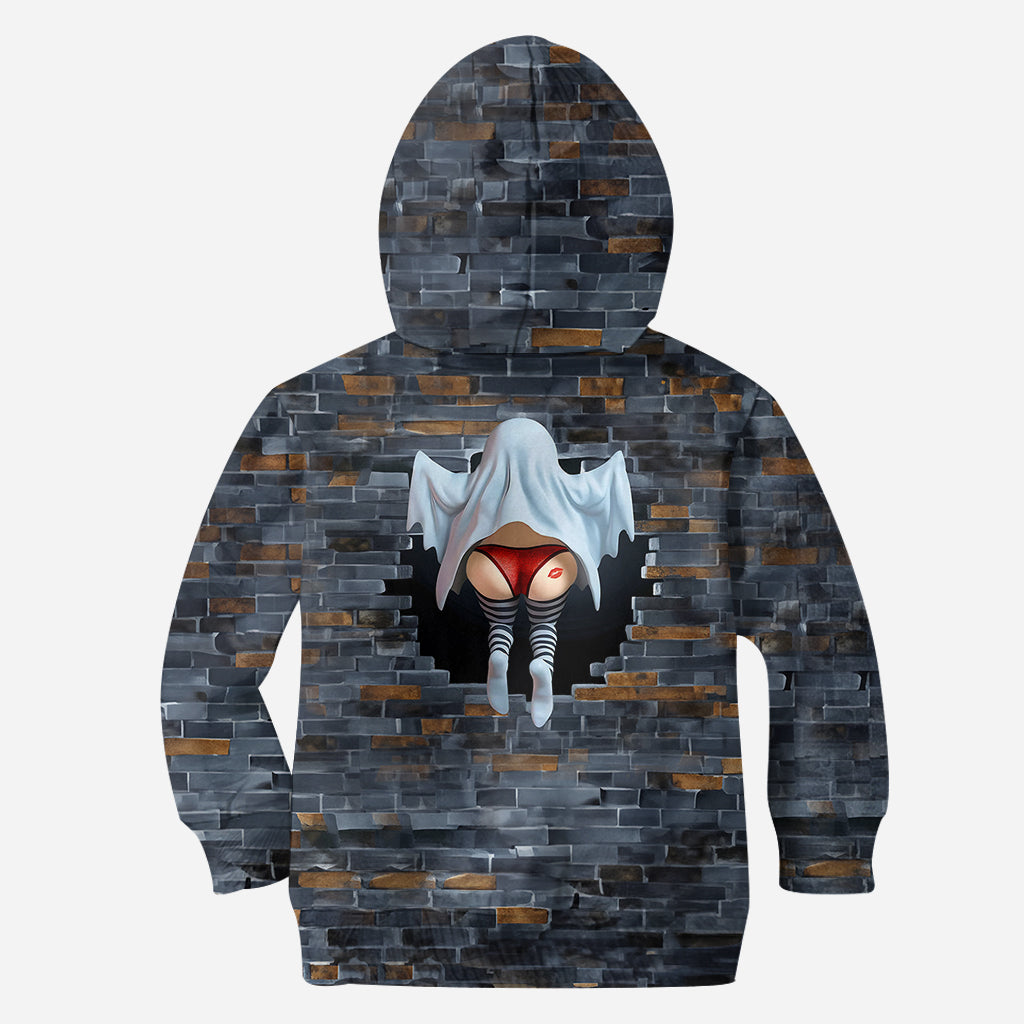 Lustiges Geisterpaar - Personalisiertes T-Shirt mit Pärchenmotiv