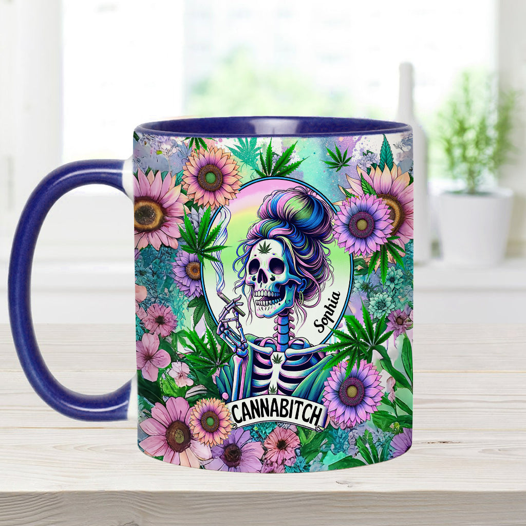 Cannabitch - Personalized Weed Accent Mug