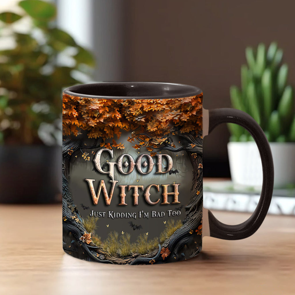 Bad Witch - Personalized Bestie Accent Mug