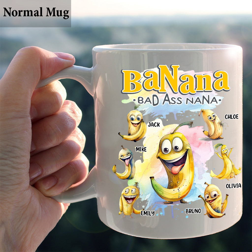 Bananen-Oma – Personalisierte Oma-Tasse