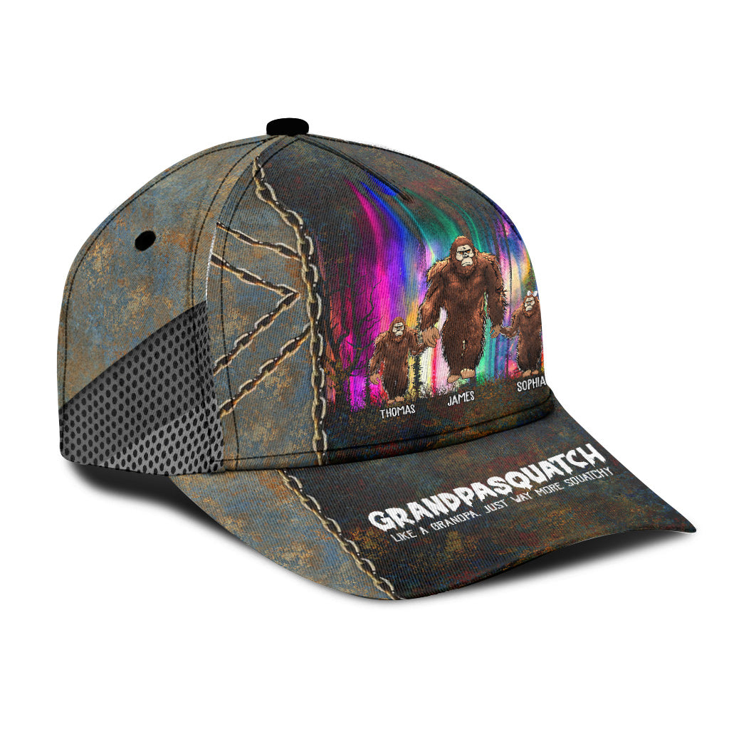 Grandpasquatch - Personalisierte Grandpa Classic Cap