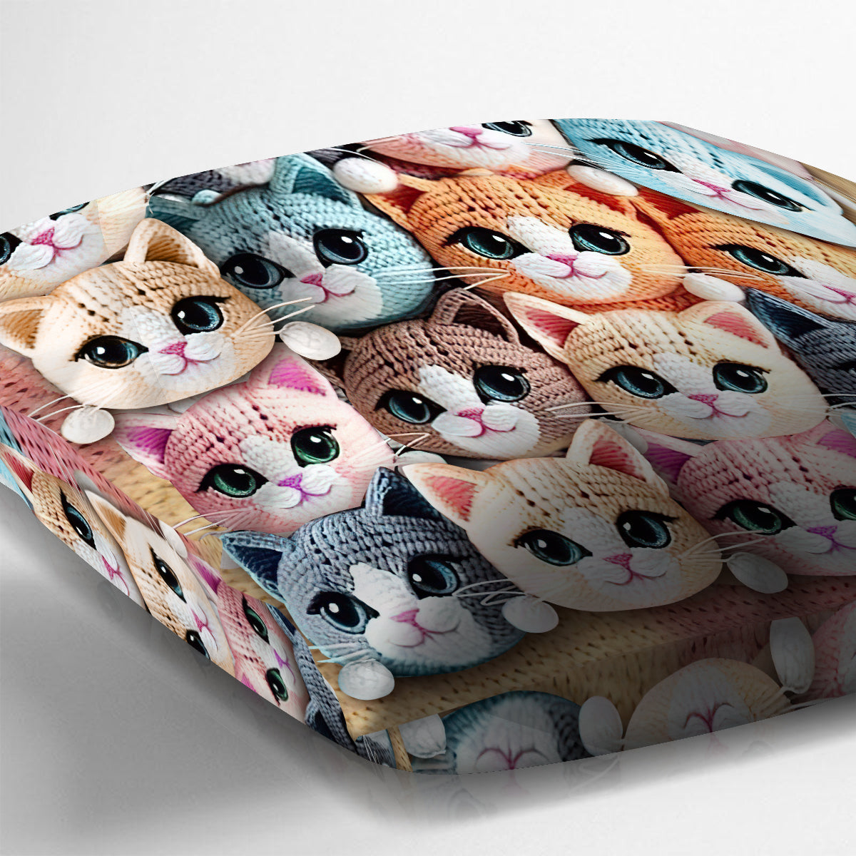 Niedliche Katzen – personalisiertes Katzenkissen