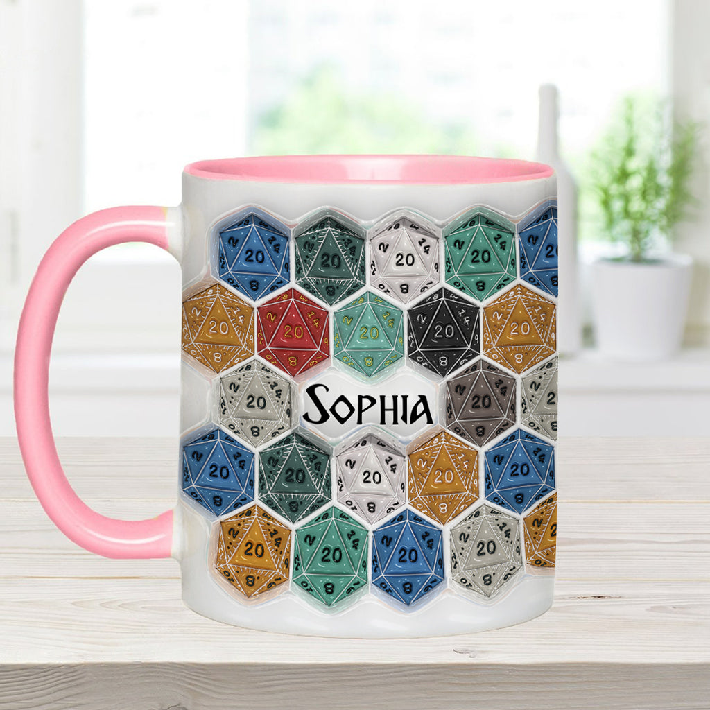 That's How I Roll - Personalized RPG Accent Mug