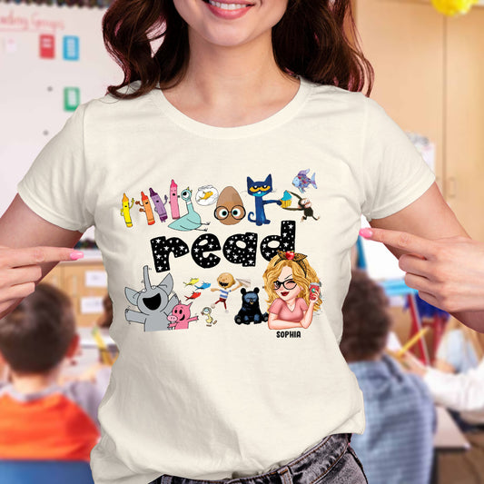 Read - Personalized Teacher T-shirt And Hoodie