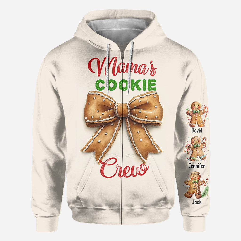 Grandma's Cookie Crew - Personalized Mother All Over Shirt