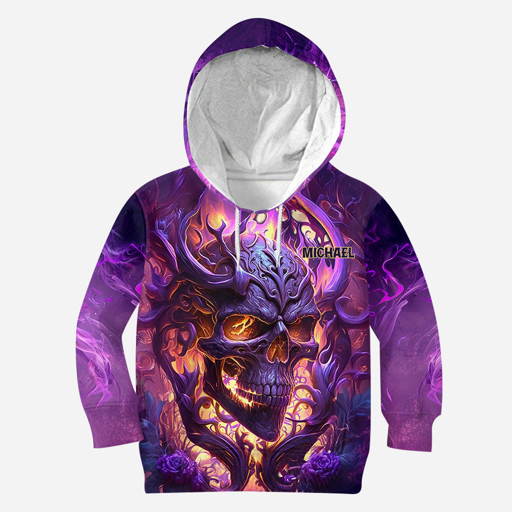 Bevor ich es tue – Personalisiertes Totenkopf-Shirt