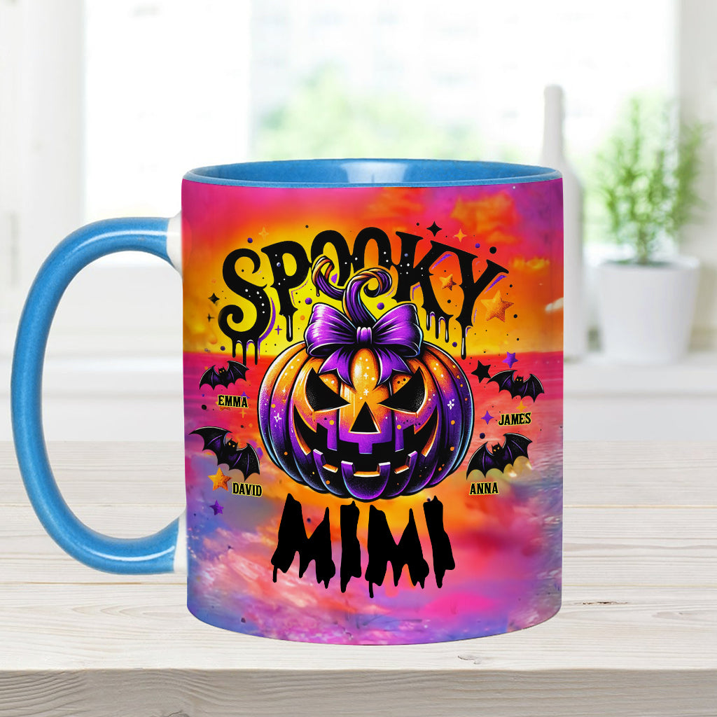 Gruselige Oma - Personalisierte Tasse mit Oma-Akzent