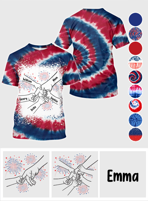 Omas Leben 4. Juli - Personalisiertes Oma-Shirt