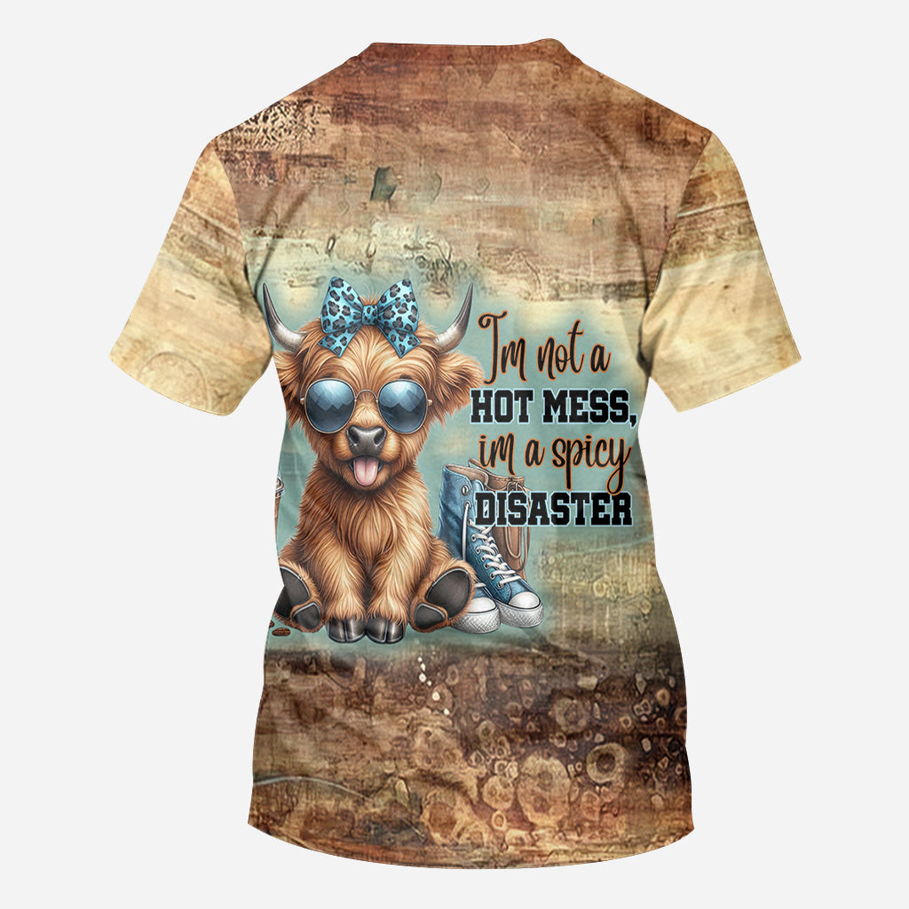 I'm Not A Hot Mess - Personalized All Over Shirt