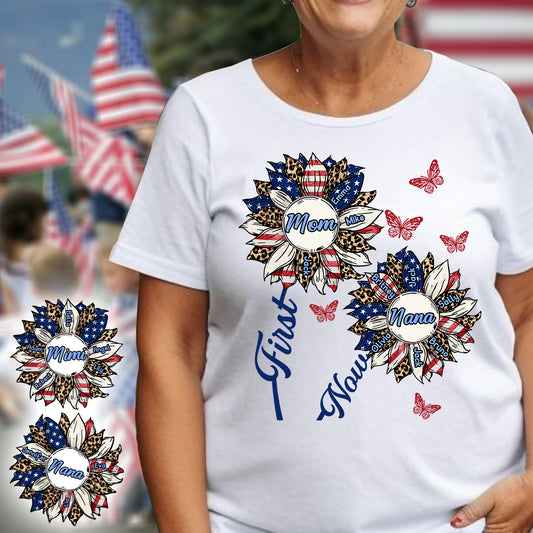 Erst Mama, jetzt Opa – Personalisiertes Oma-T-Shirt und Hoodie