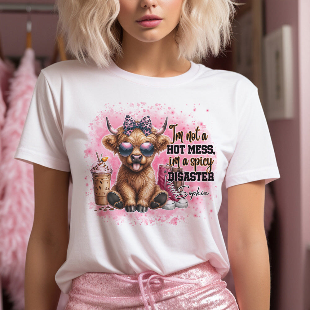 Ich bin kein Chaos – personalisiertes T-Shirt und Hoodie