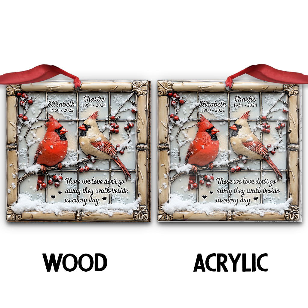 Sie fliegen jeden Tag neben uns – personalisiertes Gedenkornament