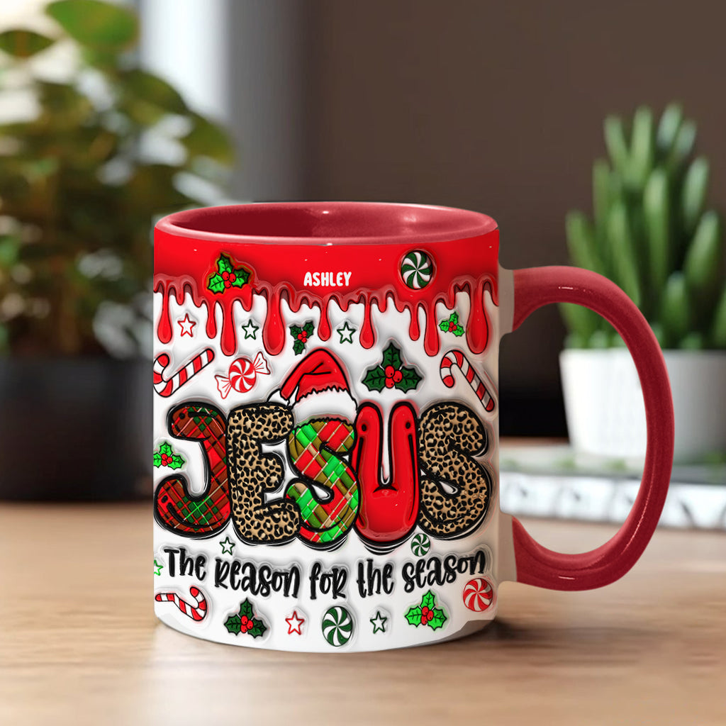 The Reason For The Reason - Personalized Christian Accent Mug