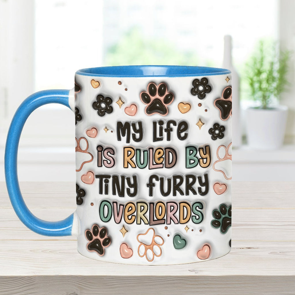 Winzige pelzige Herrscher – Personalisierte Tasse mit Katzenmotiv