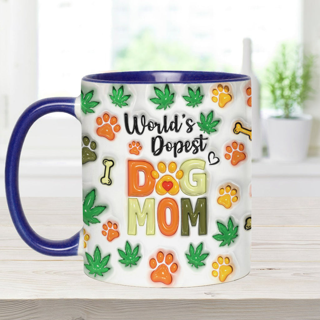 Der coolste Haustierbesitzer der Welt – personalisierte Tasse mit Cannabis-Akzent