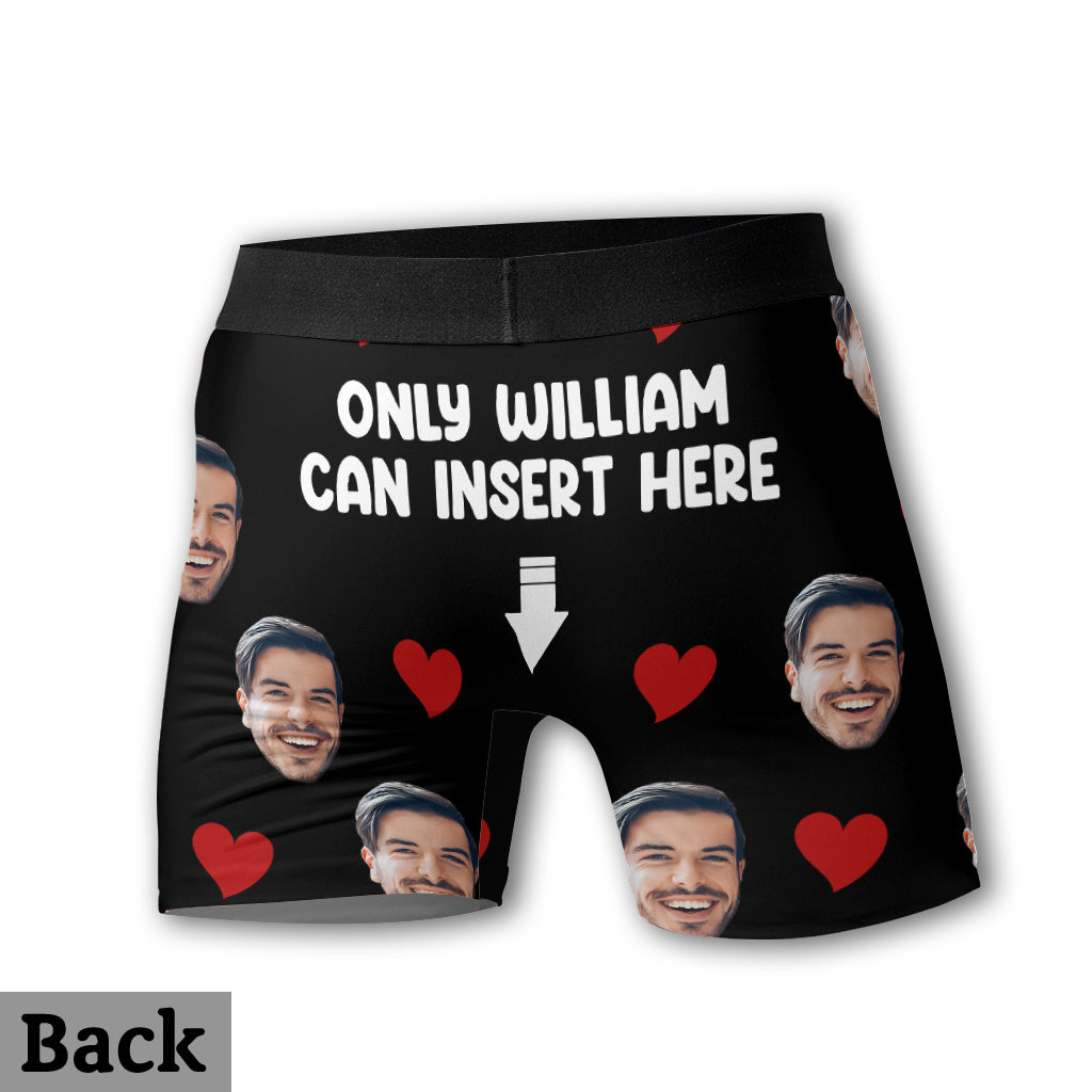 Only You Can Insert - Personalized LGBT Support Men’s Boxer Briefs