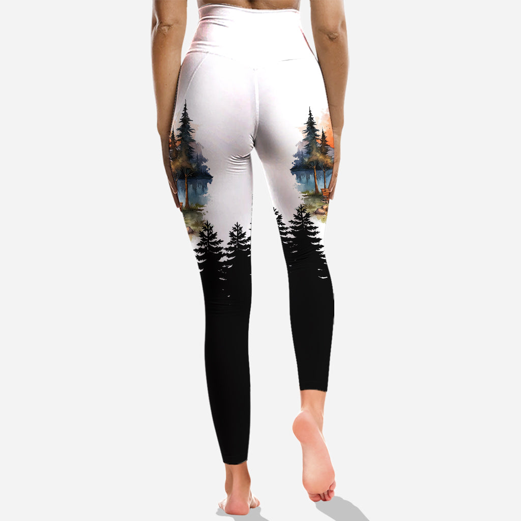 Love Camping - Personalized Camping Hoodie and Leggings