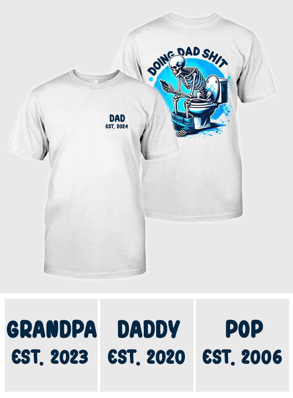 Papa, Opa, Opa... – Personalisiertes Vater-T-Shirt und Hoodie