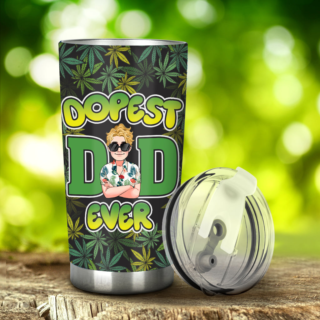 Der coolste Marihuana-Papa – personalisierter Weed-Becher