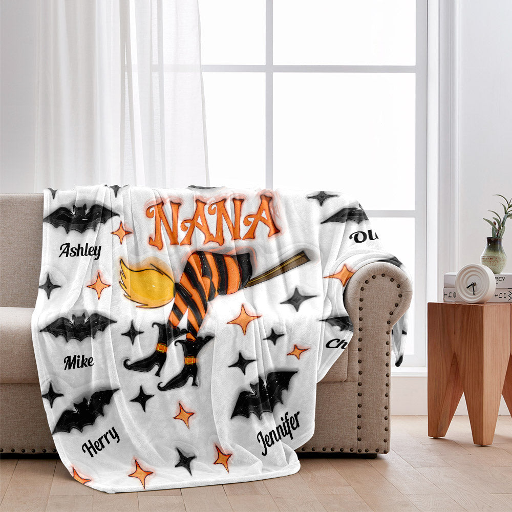 Oma-Leben/Oma-Leben/Mama-Leben... - Personalisierte Oma-Decke