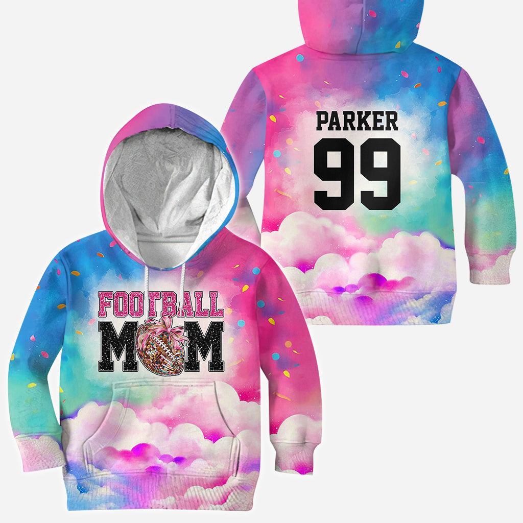 Fußballmama – Personalisiertes T-Shirt mit Fußballmotiv