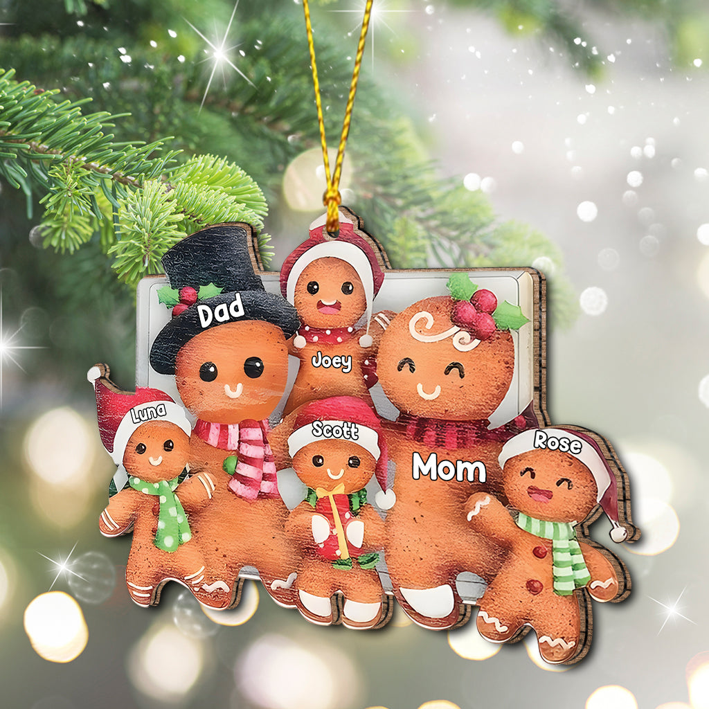 Frohe Weihnachten – Personalisierter Familienschmuck