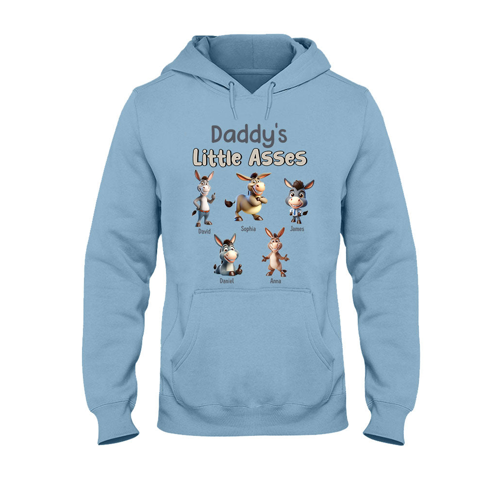 Daddy's Little Cuties – Personalisiertes Vater-T-Shirt und Hoodie