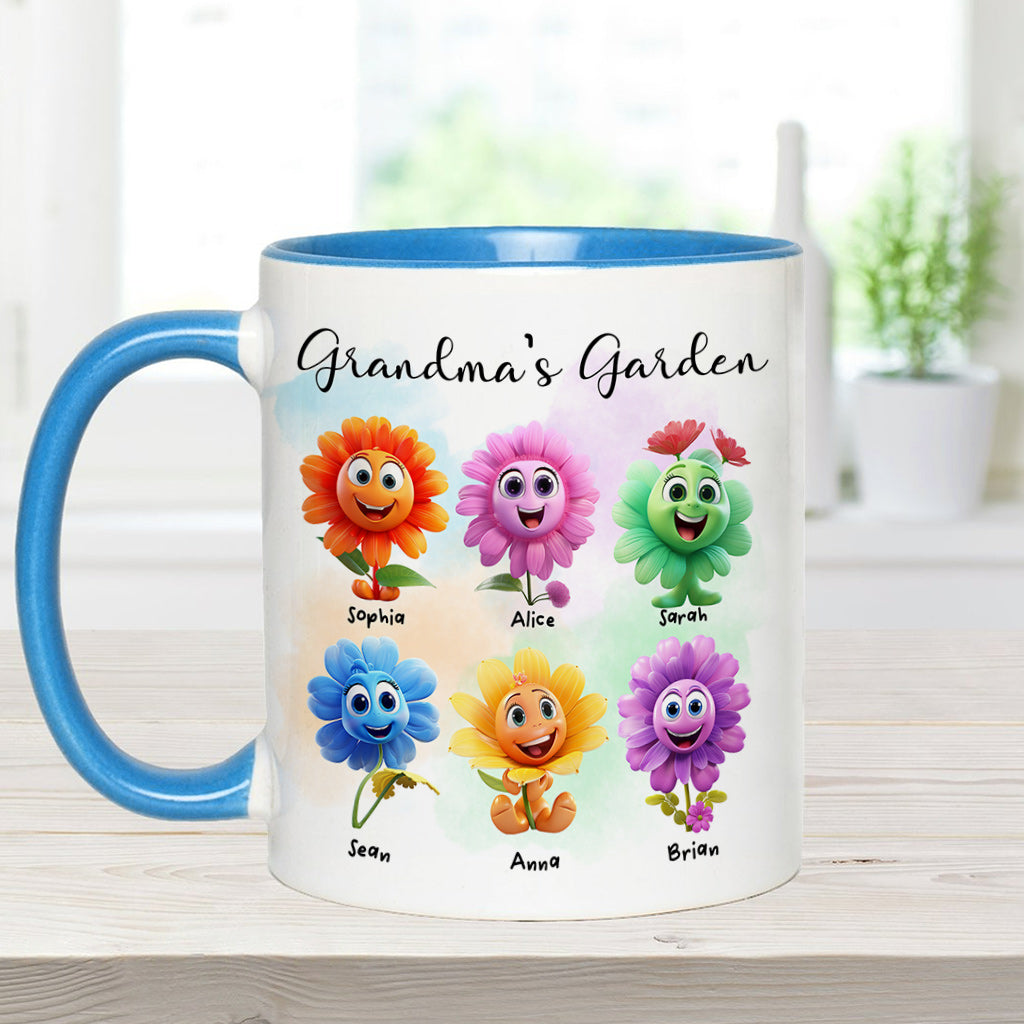 Omas Garten – Personalisierte Tasse mit Oma-Motiv