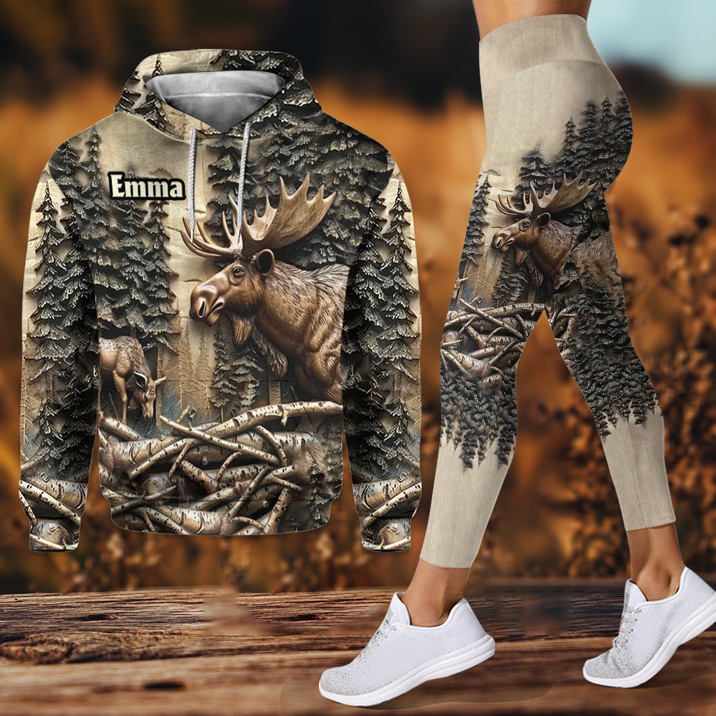 Liebe zur Jagd – Personalisierter Jagd-Hoodie und Leggings