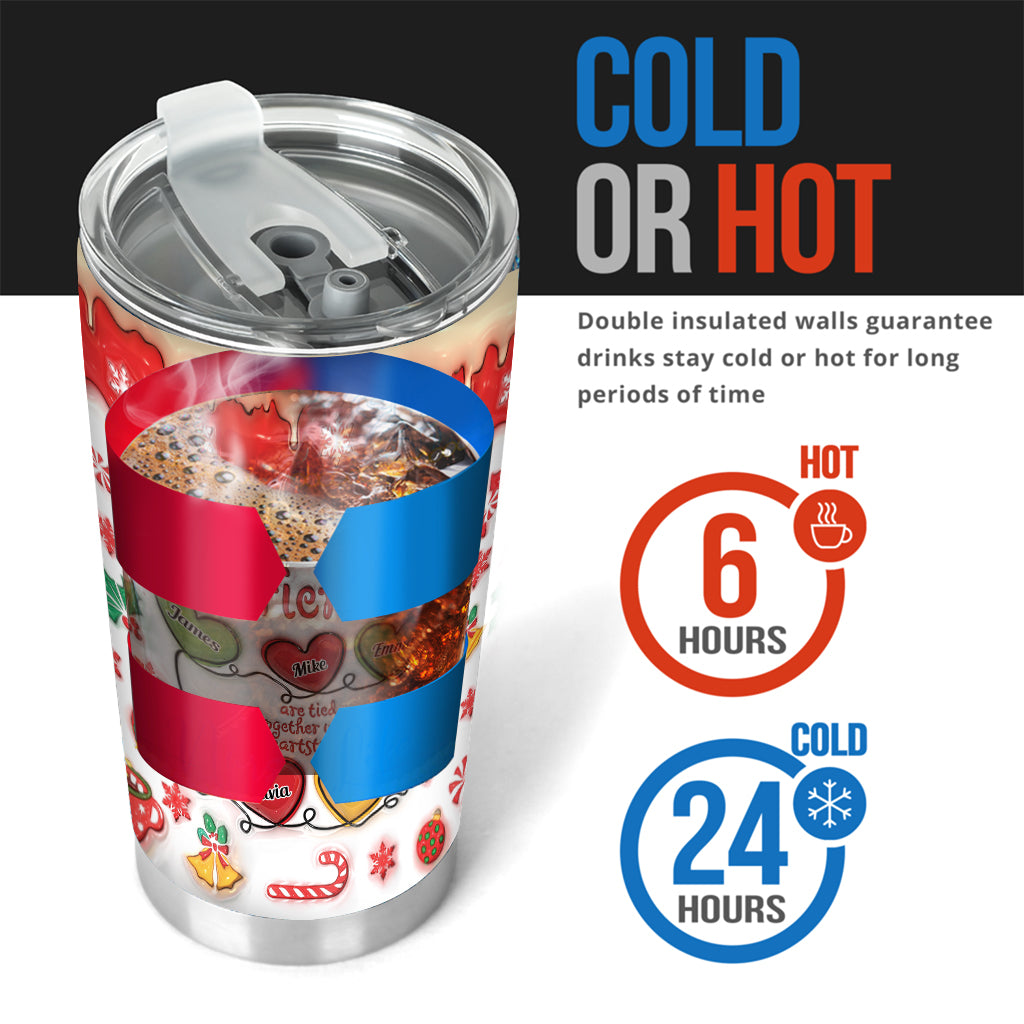 Freundschaft verbindet das Herz – personalisierter Bestie-Becher