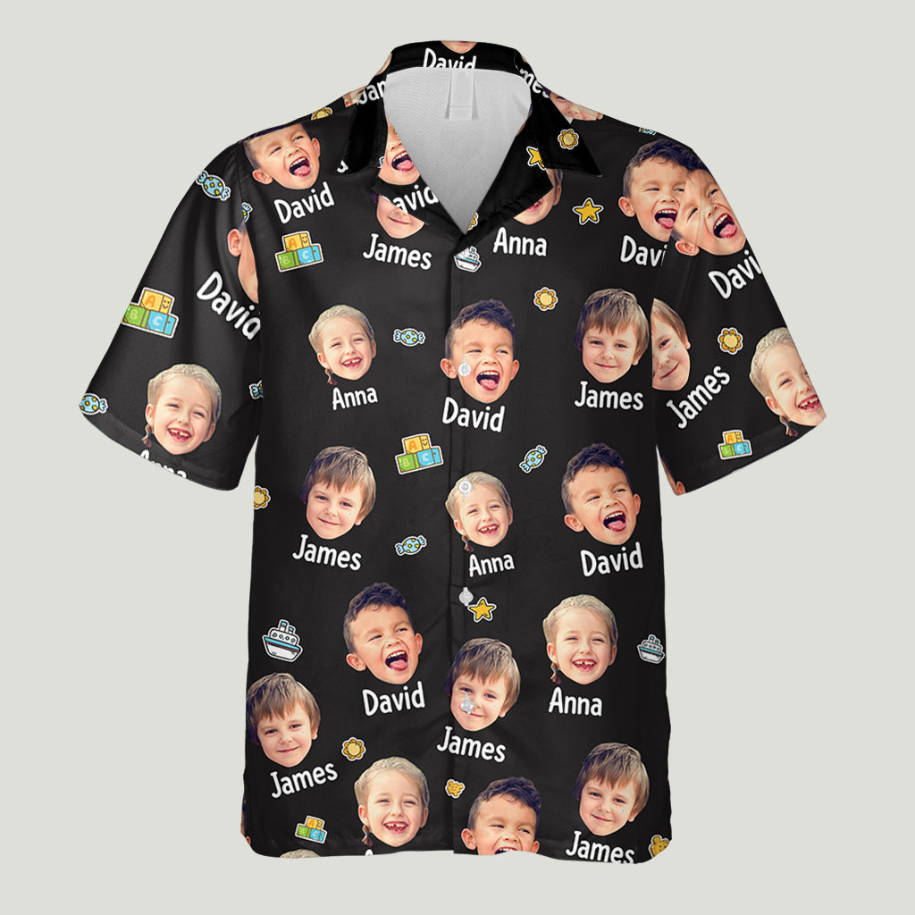 Reasons I Love Being A Grandpa - Personalized Grandpa Hawaiian Shirt