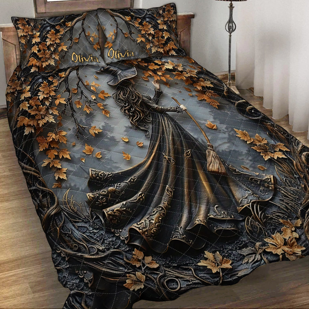 Wunderschöne Hexe – Personalisiertes Hexen-Bettwäscheset