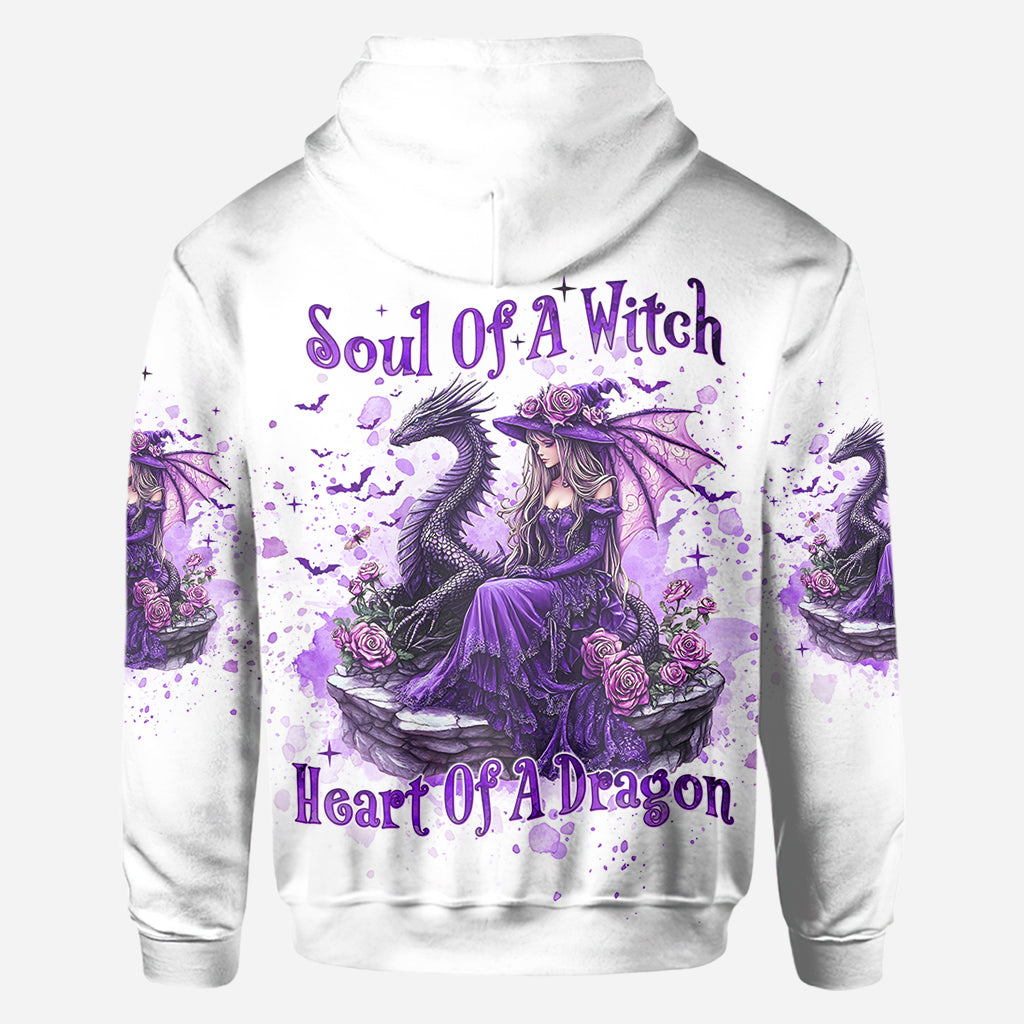 Seele einer Hexe, Herz eines Drachen – Personalisiertes Hexen-Shirt