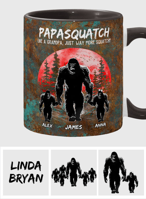 Grandpasquatch - Personalisierte Tasse mit Vater-Akzent
