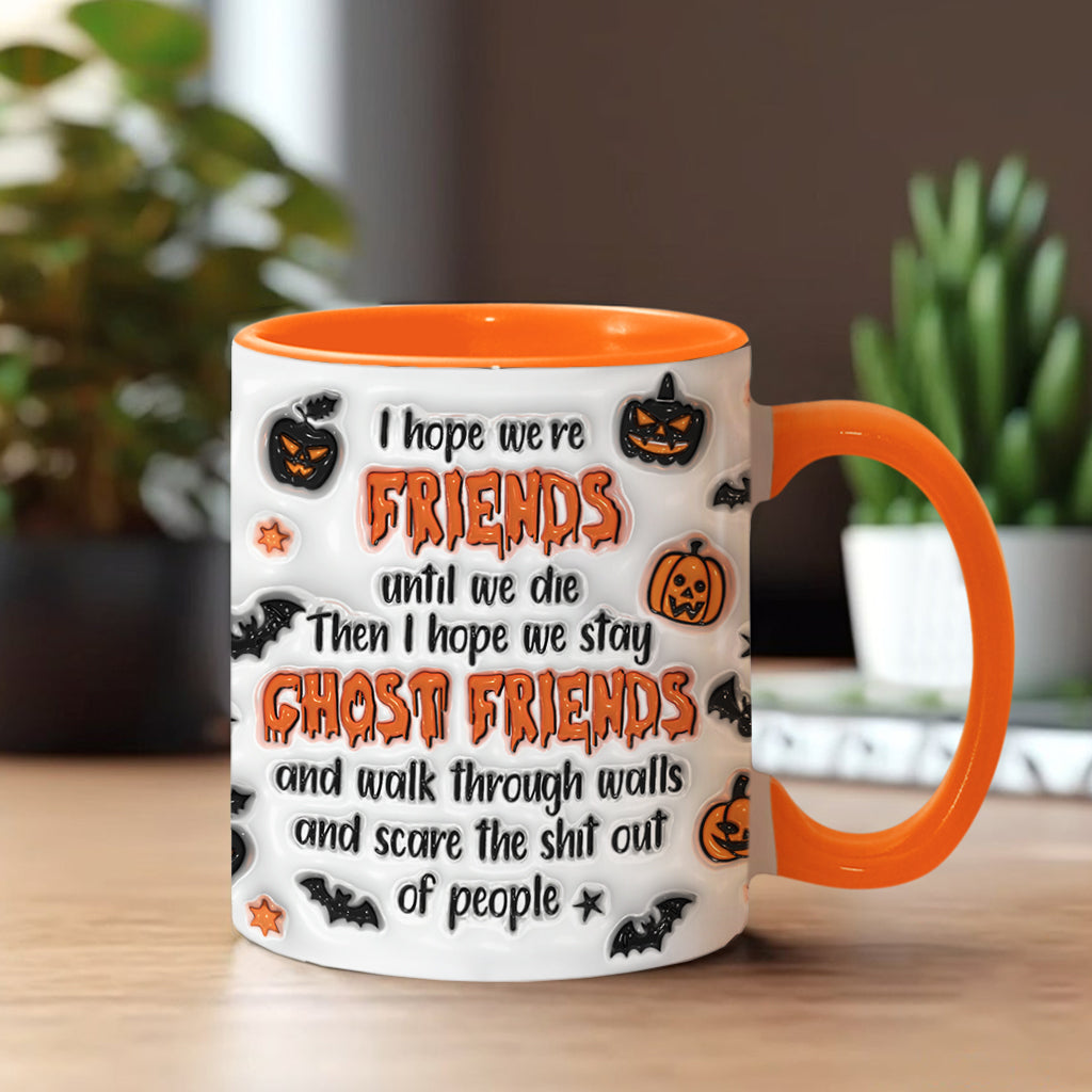 Ghost Friends - Personalisierter Bestie-Akzentbecher