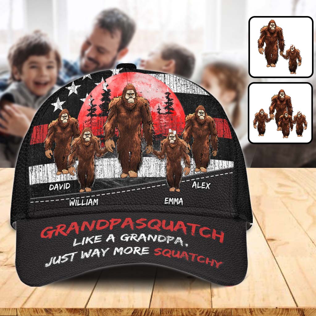 Großer Papa – Personalisierte Opa-Klassikkappe