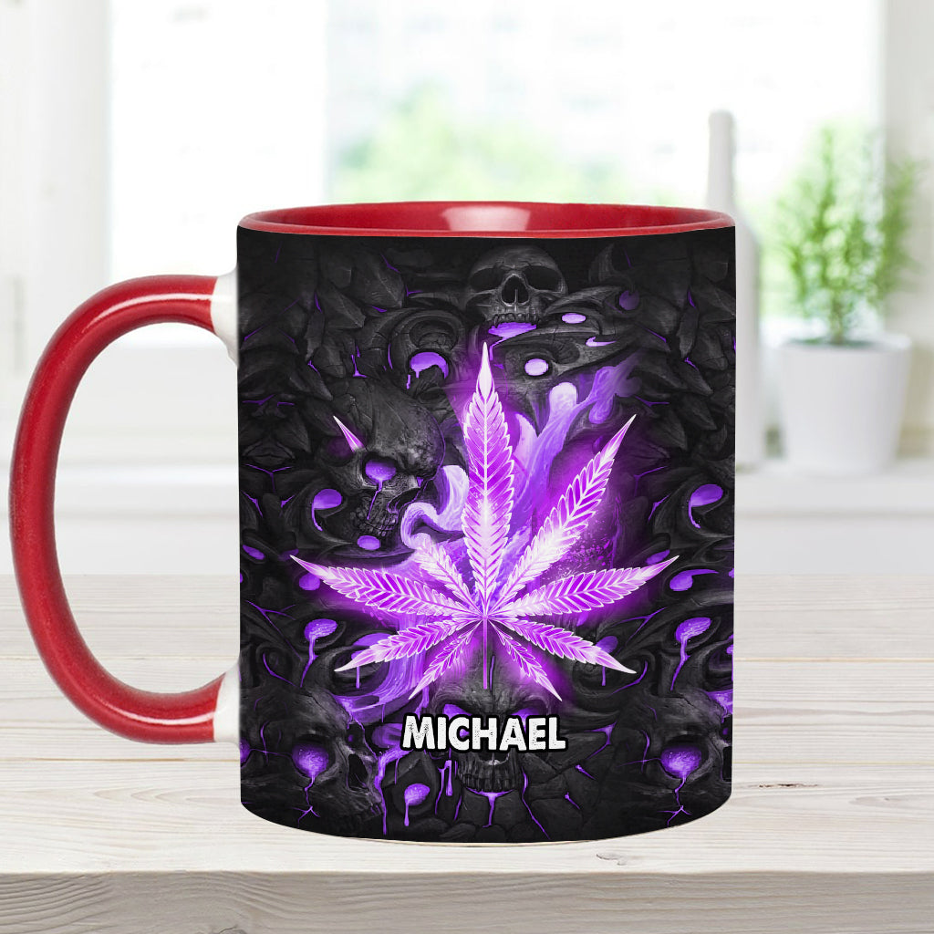 Free Your Mind - Personalized Weed Accent Mug