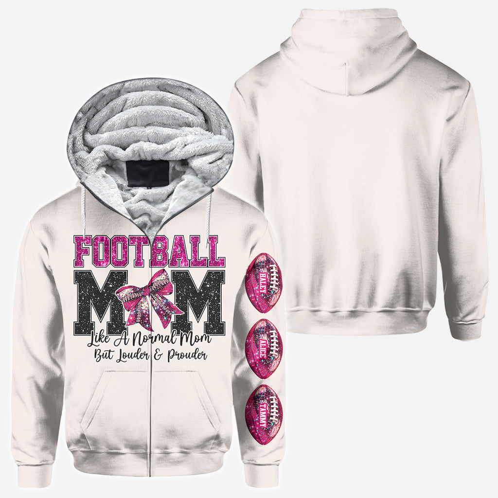 Fußballmama – Personalisiertes T-Shirt mit Fußballmotiv