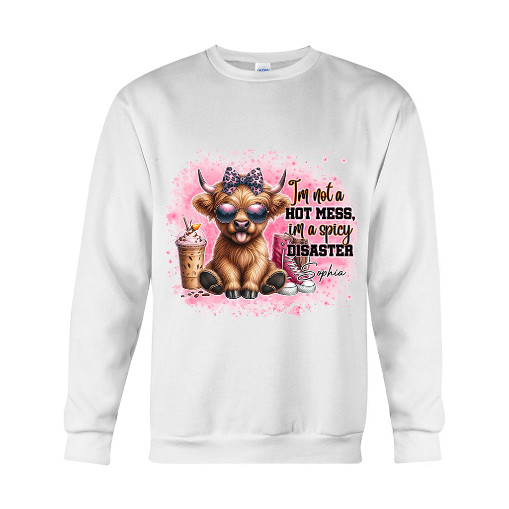 Ich bin kein Chaos – personalisiertes T-Shirt und Hoodie