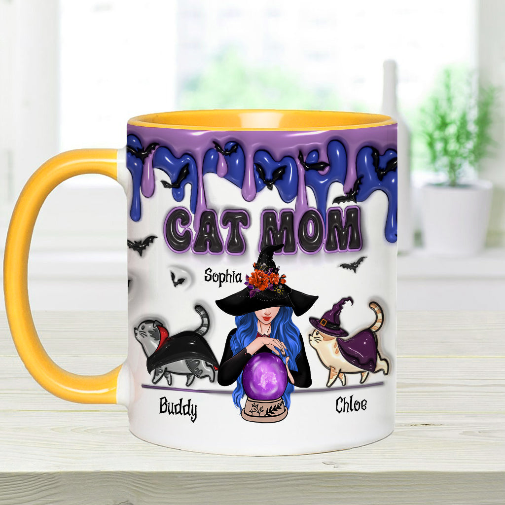 Personalisierte Tasse mit Katzenmotiv – perfekt für Katzenmama