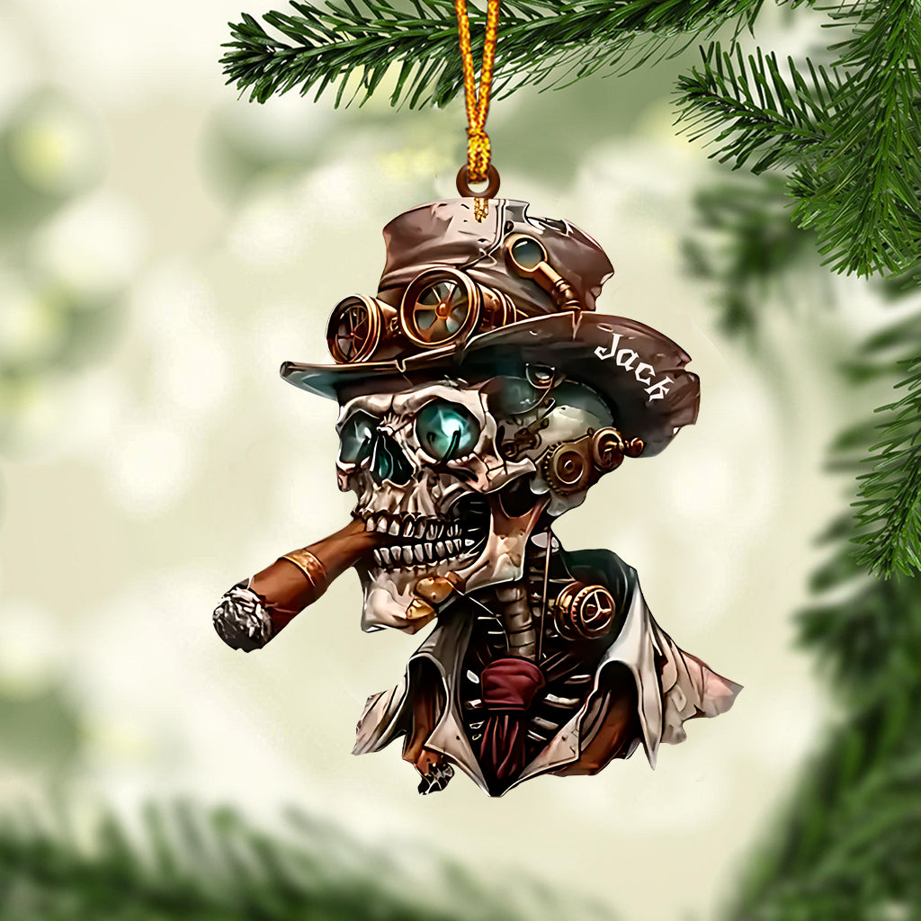 Gruseliger Totenkopf – Personalisierter Totenkopf-Anhänger