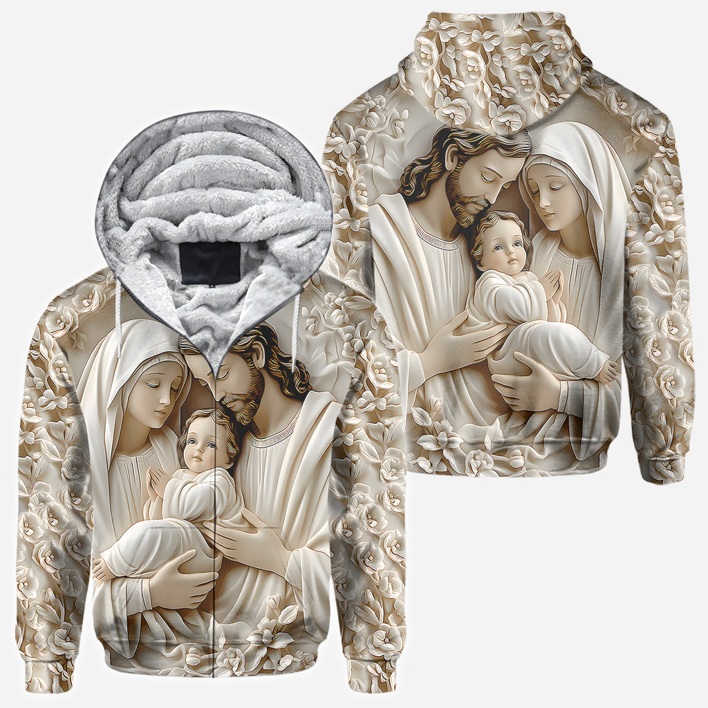 Heilige Familie – Christliches Allover-Shirt